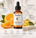 TruSkin Vitamin C Serum with Vitamin C Hyaluronic Acid and Vitamin E