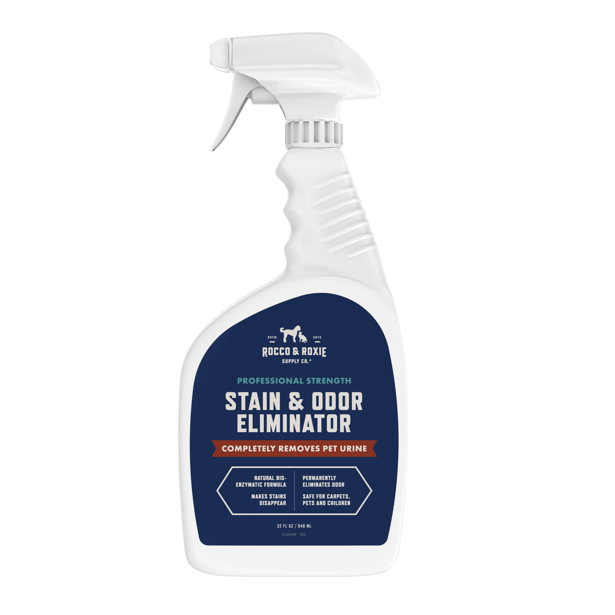 Rocco & Roxie Enzyme Stain & Odor Eliminator 32 fl oz spray bottle